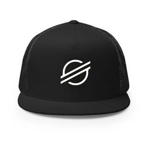 Stellar XLM Hat, Trucker, Crypto, Cryptocurrency, Bitcoin, Trader
